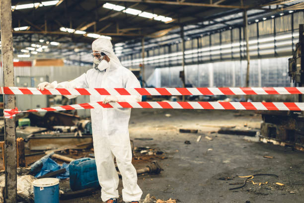 Professional Unattended Death Cleanup technician working in North Loup, NE